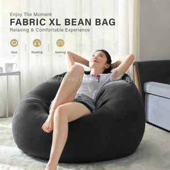 Velvet Fabric XL Sofa Bean Bag