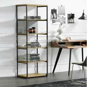 ROMERO Multi Layer Modern Industrial Style Wall Storage Iron Shelf Divider