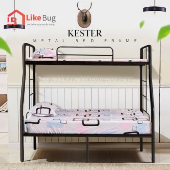 Kester Powder Coated Metal Bunk Bed