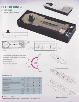 Cks Floor Hinge 001