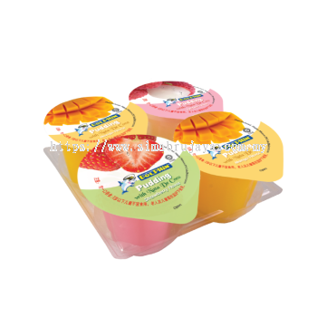 Captain Dolphin Fruity Pudding Cup with NDC ( 4 IN 1)