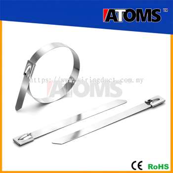 ATOMS Stainless Steel Cable Tie (SS304)