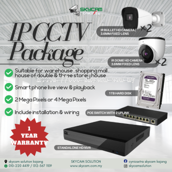 IP CCTV 4 Channel