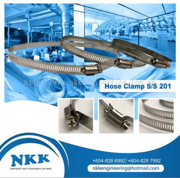 Hose Clamp Stainless Steel 201
