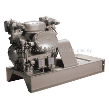 Carlyle Open Drive Reciprocating Base-Mounted Compressor 5F 5 to 20 Nominal Tons 20 to 70 Nominal kW