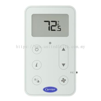 ZS Pro-F ZS2PF-CAR Temperature, CO2, Humidity, and VOC Sensor with Occupancy Status, Occupancy Override, Setpoint Adjust, LCD Display, Alarm Indicator, Fan Speed Control, Mode Control, and Units Conversion