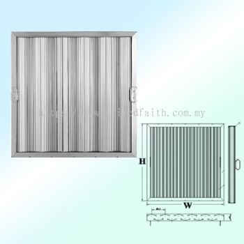 Baffle Filter (Aluminium) 