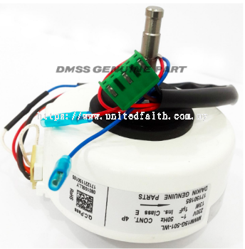 DAIKIN FAN MOTOR , MWM20J-501 6P 43/54W 1PH 230V