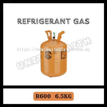 Refrigerant gas R600A 6.5kg