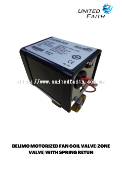 BELIMO MOTORIZED FAN COIL VALVE (ZONE VALVE) WITH SPRING RETUN