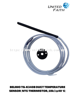 BELIMO TG-K340B DUCT TEMPERATURE SENSOR (NTC THERMISTOR, 10k@40C)