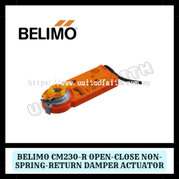 BELIMO CM230-R OPEN-CLOSE NON-SPRING-RETURN DAMPER ACTUATOR 2NM, 230VAC, 50/60HZ (REPLACED:CMU230)