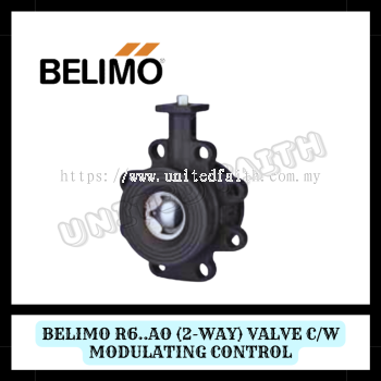 BELIMO R6..AO (2-WAY) VALVE C/W MODULATING CONTROL