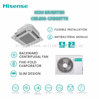 Hisense Ceiling Cassette R32 Non Inverter