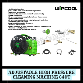ADJUSTABLE HIGH PRESSURE CLEANING MACHINE C40T