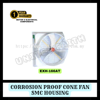 Corrosion Proof Cone Fan Smc Housing EXH-166AT