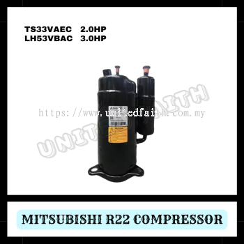 Compressor R22 Mitsubishi 2hp / 3hp