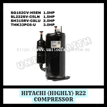 Compressor Hitachi (Highly) R22 1hp-3hp