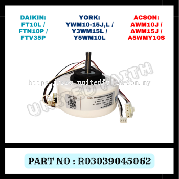 Daikin / York / Acson Fan Motor