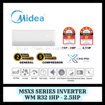 Midea Wall Mounted Inverter R32 MSXS SERIES