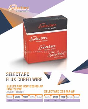 Selectarc Flux Cored Wire 