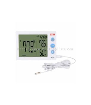 Digital Thermohygrometer with External Temperature Probe