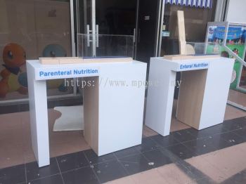 Counter Display with lamination