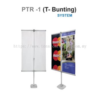 PTR T style bunting stand