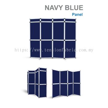 Folding panel navy blue (fabric) PFF