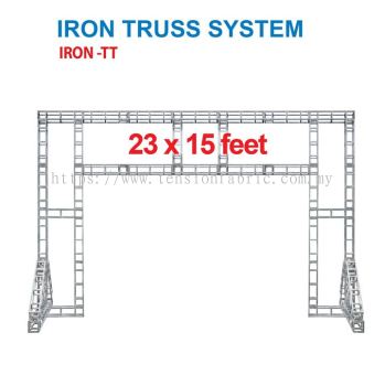 (Outdoor) Iron Truss System 23x15 feet