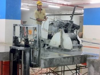 Floor Sawing (Floor Sawing to 250mm Slab Thickness)