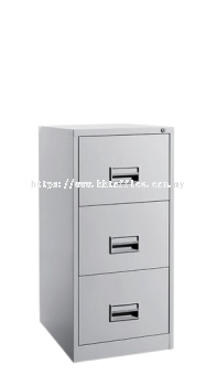 3D - 3 Drawer Steel Filing Cabinet