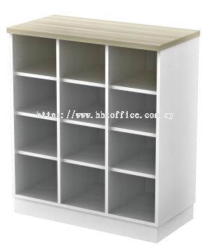 B-YP9-12 Pigeon Hole Low Cabinet