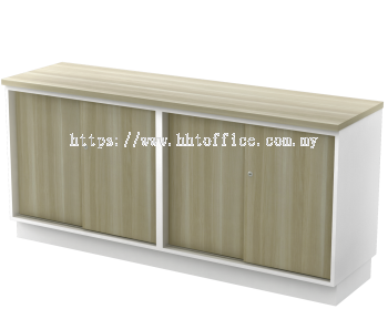 B-YSS 7160/80-Dual Sliding Door Low Cabinet