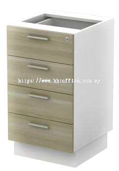 B-YHP4-Fixed Drawer Stand 4D (without Top)