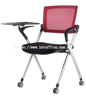 Axis 227 - Mesh Foldable Training Chair with Tablet 