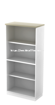 SL55B-YO17-Open Shelf Medium Height Cabinet