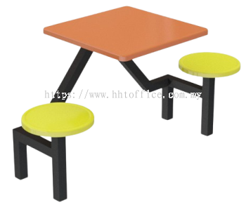 A1 - 2 Seater Fibre Glass Canteen Table Set