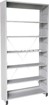 S316 - 6 Level Single Sided Library Rack