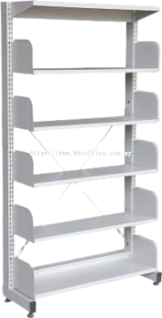 S315W - 5 Level Single Sided Library Rack