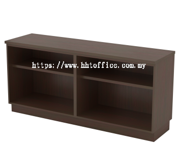 Q-YOO 7160-Dual Open Shelf Low Cabinet