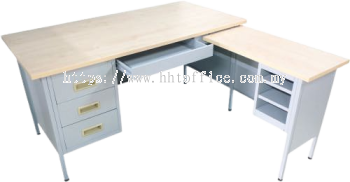 S101/MT - L-Shape Pedestal Desk