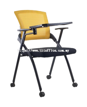Axis 5MT - Mesh Foldable Training Chair with Writing Tablet 