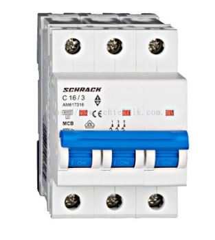 Miniature Circuit Breaker (MCB) AMPARO, 3 Pole