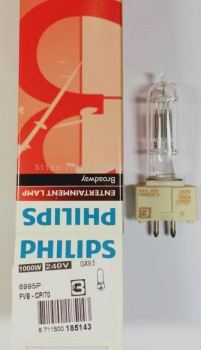 Philips 6995P 240V 1000W GX9.5 FVB CP70