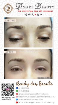 V-brow latest stroke eyebrow technique using machine 