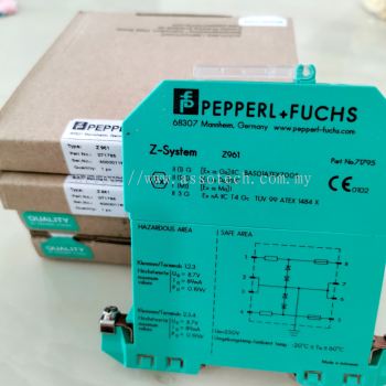 Pepperl Fuchs Zener Barrier Z961
