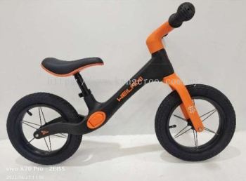 Balance Bike - Orange Black