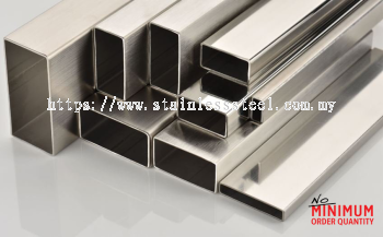 Stainless Steel Ornamental Rectangular Tube/ Pipe (Hollow) | Grade: 304/ 316* | K. Seng Seng Industries Sdn Bhd