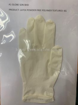 latex powder free polymer glove